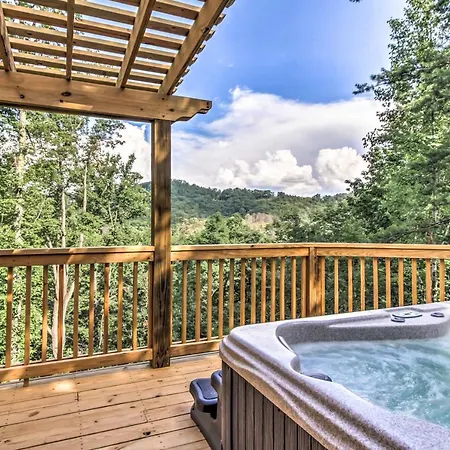 Private Sevierville Cabin With Mountain Views And Loft Esterno foto