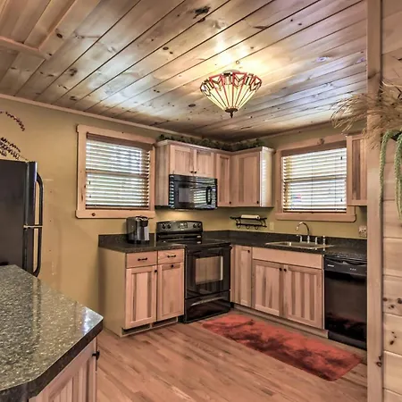 Private Sevierville Cabin With Mountain Views And Loft Esterno foto