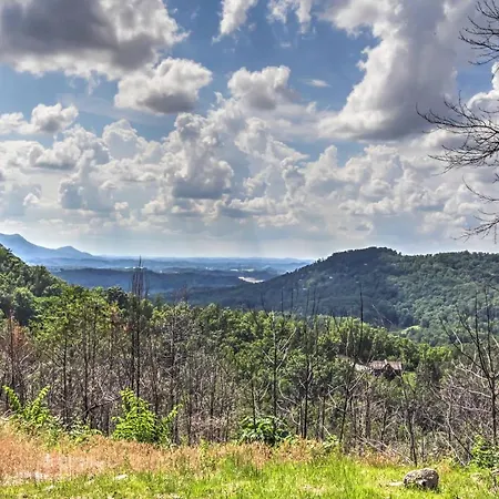 Private Sevierville Cabin With Mountain Views And Loft Esterno foto