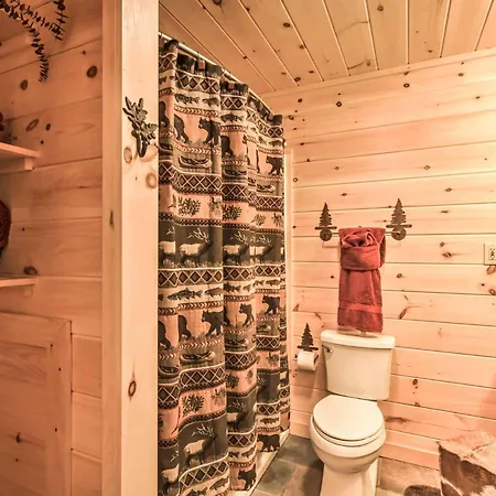Private Sevierville Cabin With Mountain Views And Loft Esterno foto
