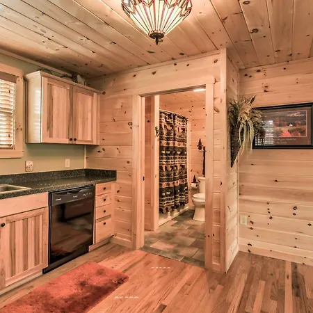 Private Sevierville Cabin With Mountain Views And Loft Esterno foto